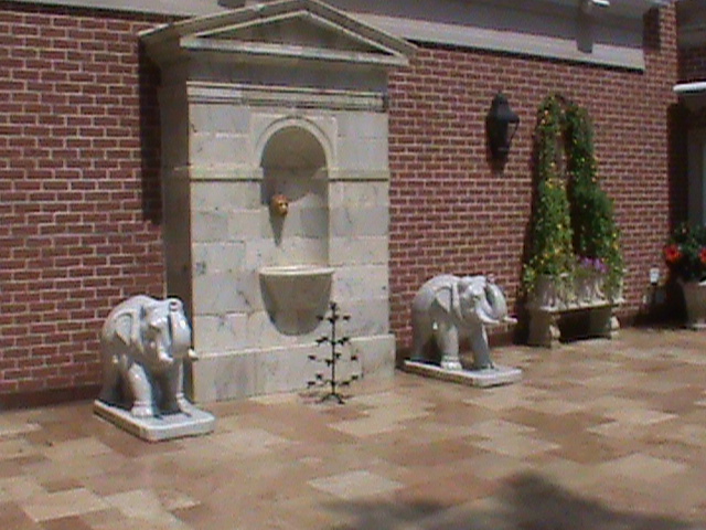 patio fountain
